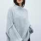 Kuscheliger Pullover, grau