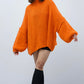 Kuscheliger Pullover, orange