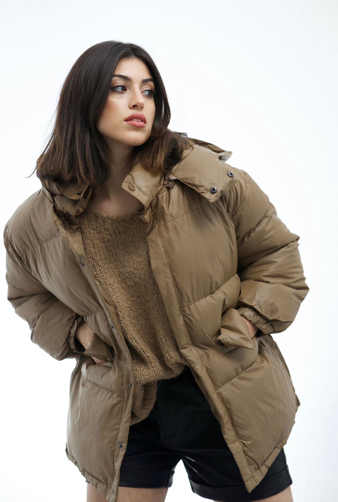 Jacke, camel