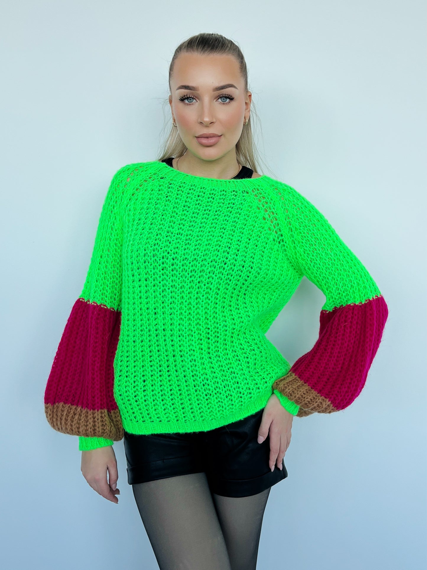 Neon Strick Pullover