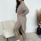 Musselin Bluse "JANA", Taupe