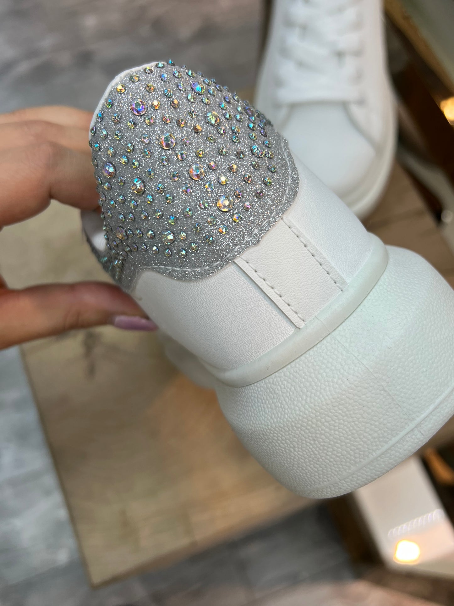 Sneaker mit Strass