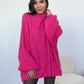 Kuscheliger Pullover, pink