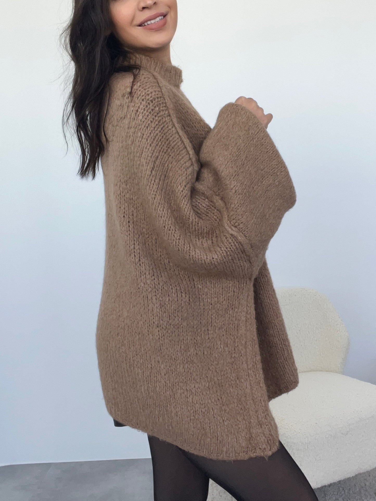 Kuscheliger Pullover, camel