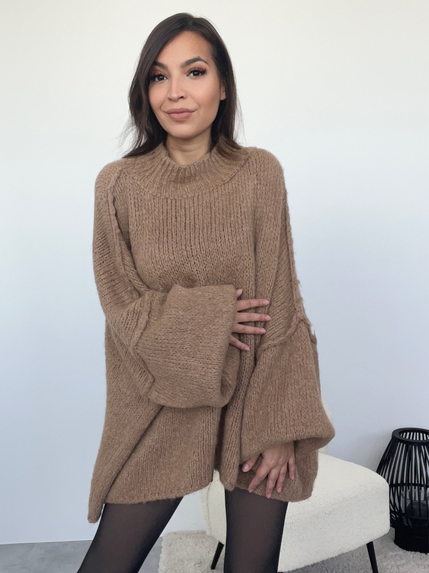 Kuscheliger Pullover, camel